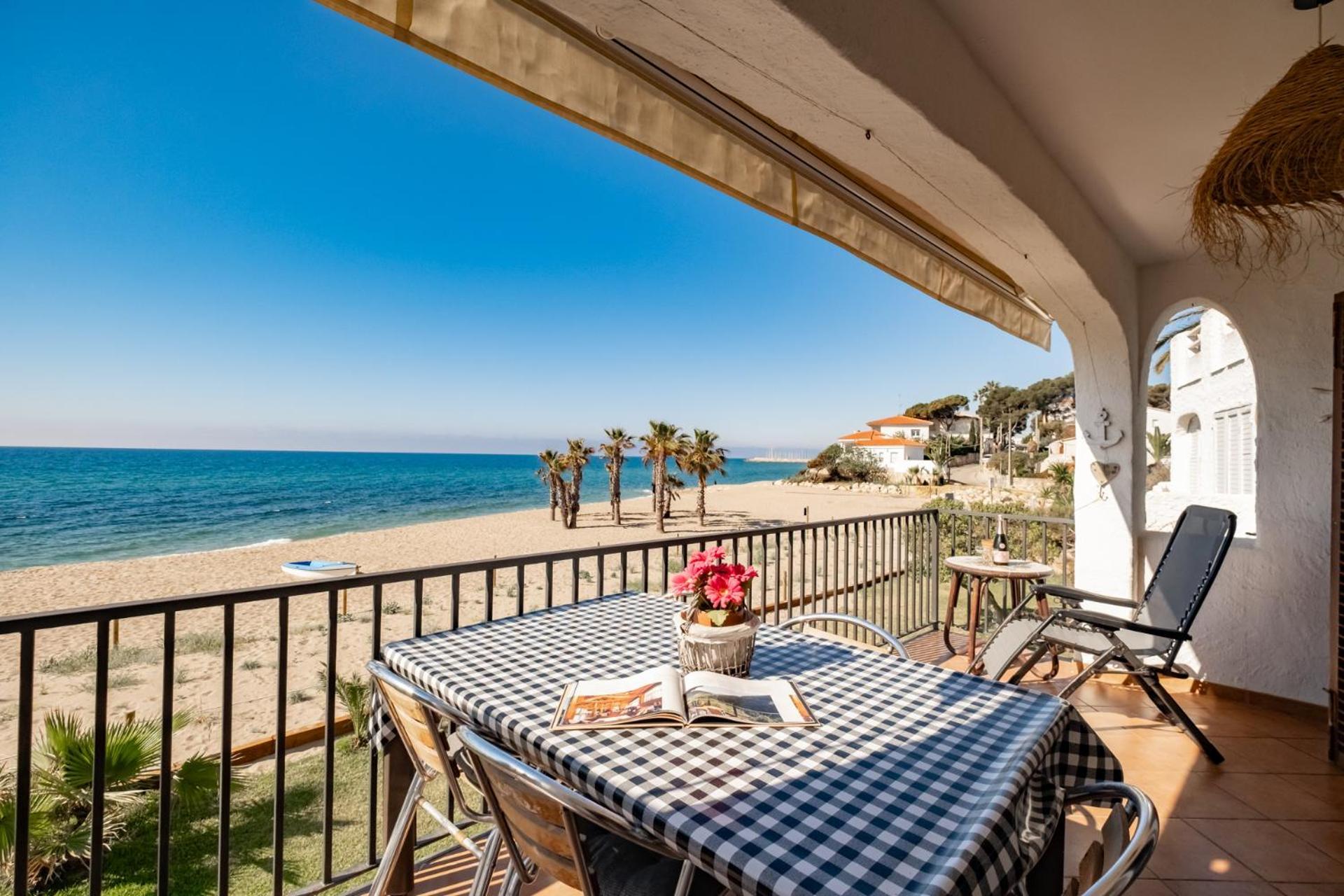 Paraiso Frente Al Mar Apto Duplex Coma-ruga Luaran gambar